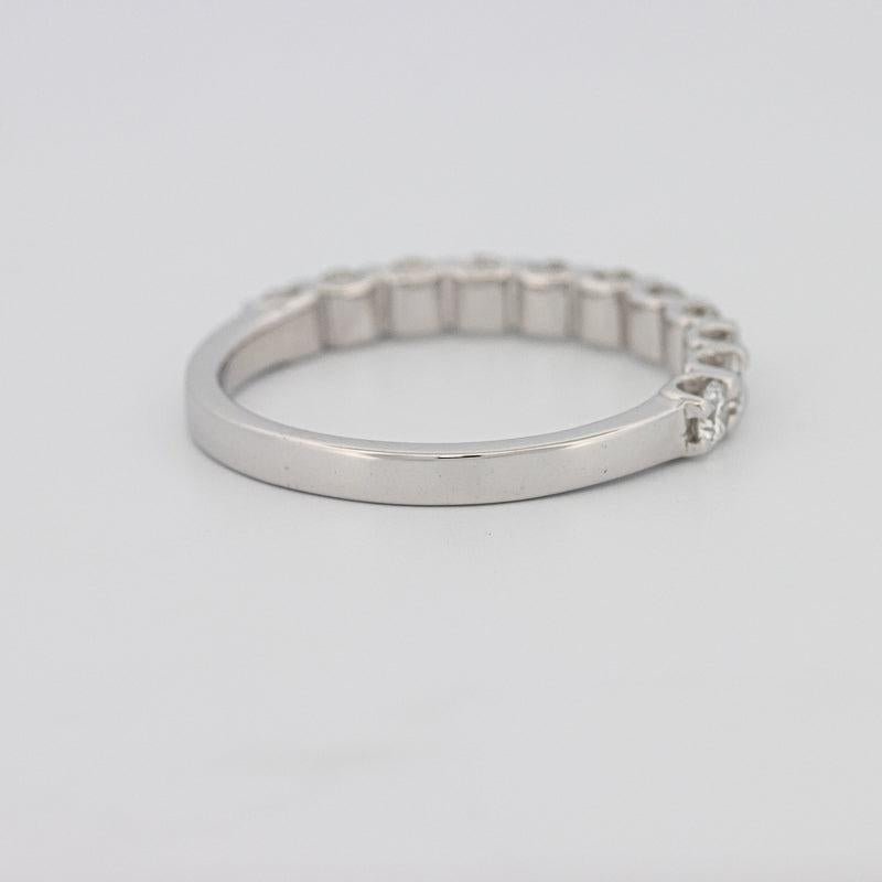 11 Half Round Floating Eternity band - ZIZOV DIAMONDS
