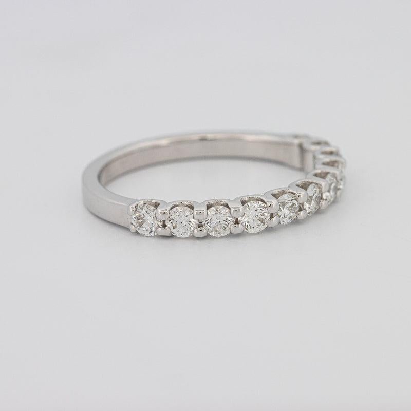 11 Half Round Floating Eternity band - ZIZOV DIAMONDS