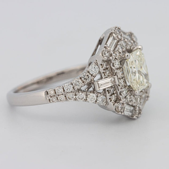 1.10 CT Crown Square Radiant Solitaire - ZIZOV DIAMONDS