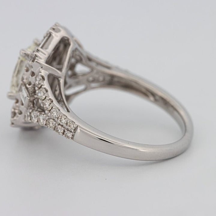 1.10 CT Crown Square Radiant Solitaire - ZIZOV DIAMONDS