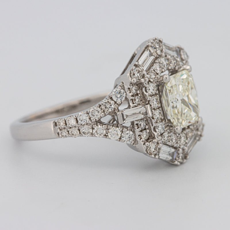 1.10 CT Crown Square Radiant Solitaire - ZIZOV DIAMONDS