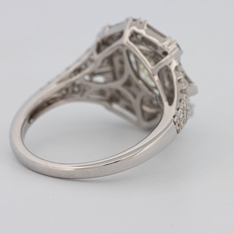 1.10 CT Crown Square Radiant Solitaire - ZIZOV DIAMONDS