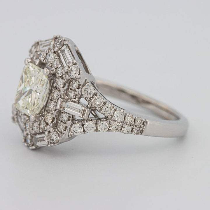 1.10 CT Crown Square Radiant Solitaire - ZIZOV DIAMONDS