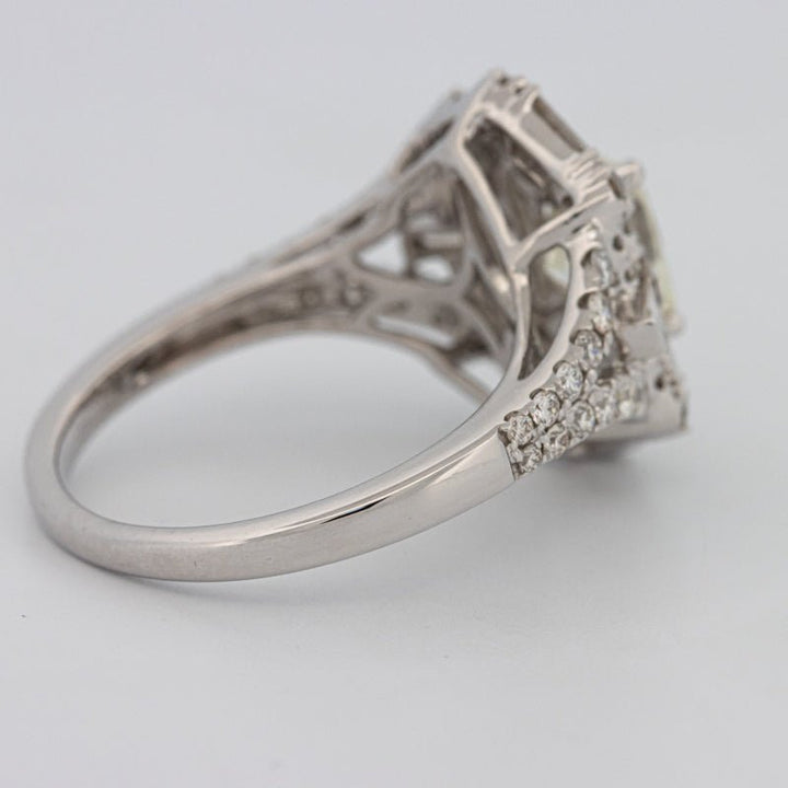 1.10 CT Crown Square Radiant Solitaire - ZIZOV DIAMONDS