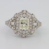 1.10 CT Crown Square Radiant Solitaire - ZIZOV DIAMONDS
