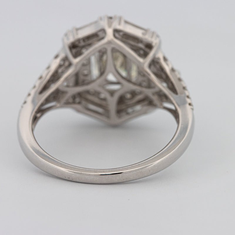 1.10 CT Crown Square Radiant Solitaire - ZIZOV DIAMONDS