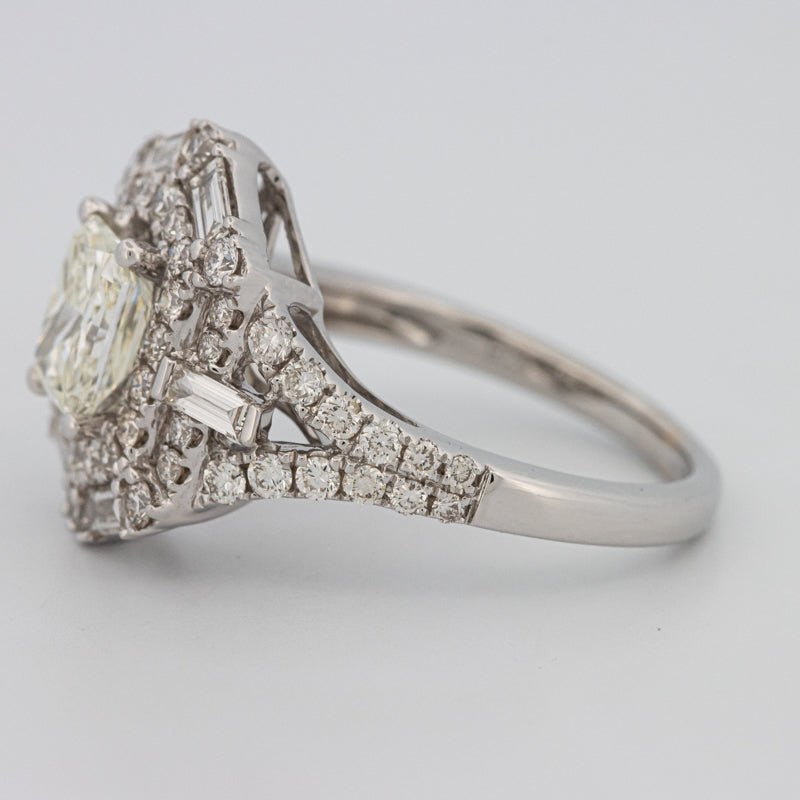 1.10 CT Crown Square Radiant Solitaire - ZIZOV DIAMONDS