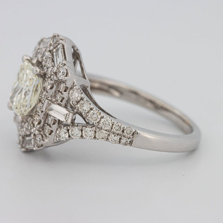 1.10 CT Crown Square Radiant Solitaire - ZIZOV DIAMONDS