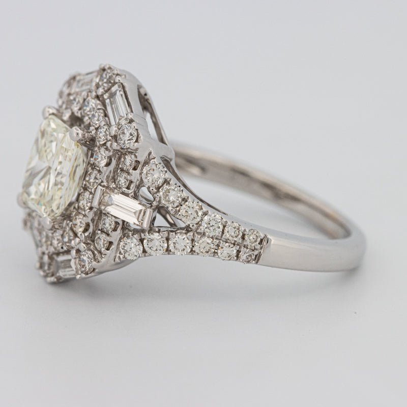 1.10 CT Crown Square Radiant Solitaire - ZIZOV DIAMONDS