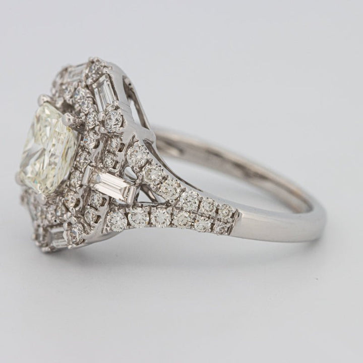 1.10 CT Crown Square Radiant Solitaire - ZIZOV DIAMONDS