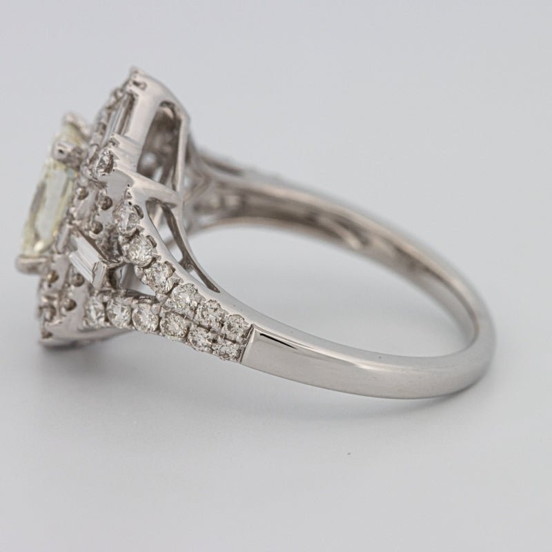 1.10 CT Crown Square Radiant Solitaire - ZIZOV DIAMONDS