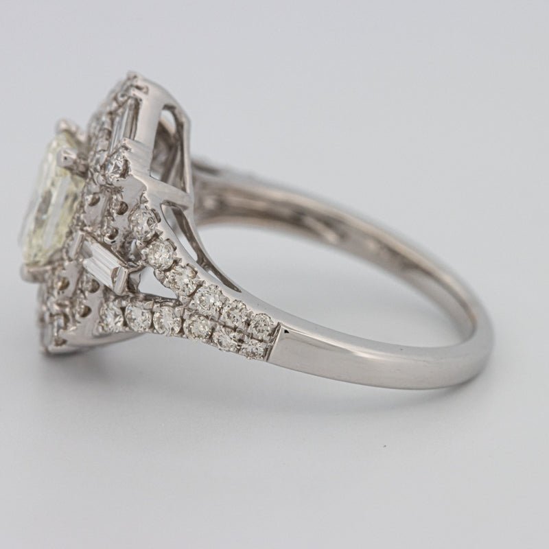 1.10 CT Crown Square Radiant Solitaire - ZIZOV DIAMONDS