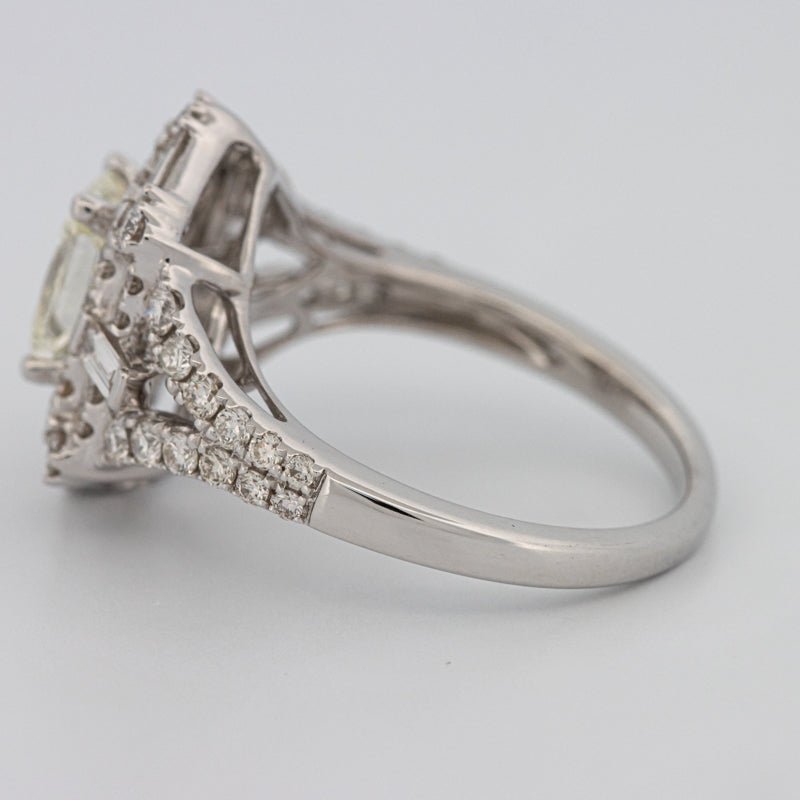 1.10 CT Crown Square Radiant Solitaire - ZIZOV DIAMONDS
