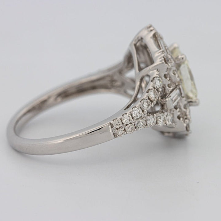1.10 CT Crown Square Radiant Solitaire - ZIZOV DIAMONDS
