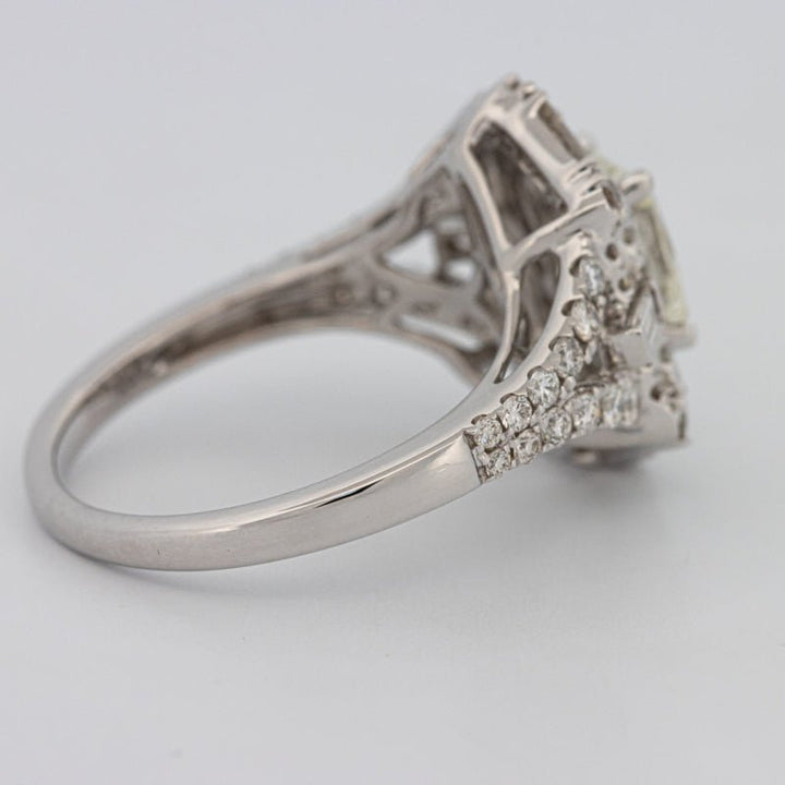 1.10 CT Crown Square Radiant Solitaire - ZIZOV DIAMONDS