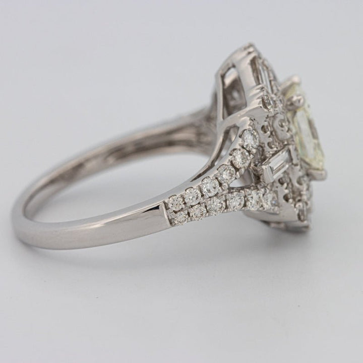 1.10 CT Crown Square Radiant Solitaire - ZIZOV DIAMONDS