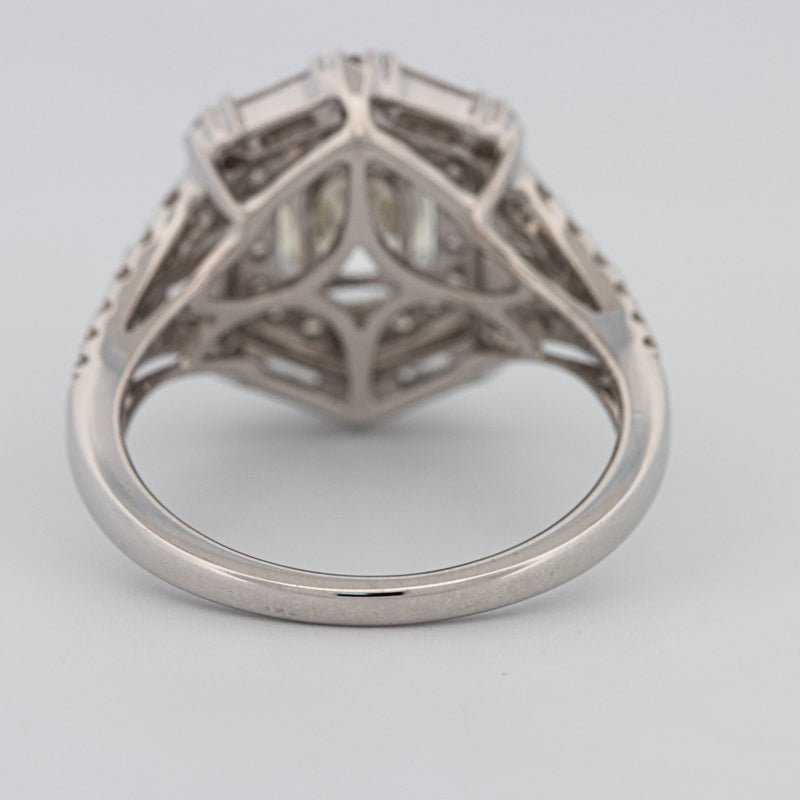 1.10 CT Crown Square Radiant Solitaire - ZIZOV DIAMONDS