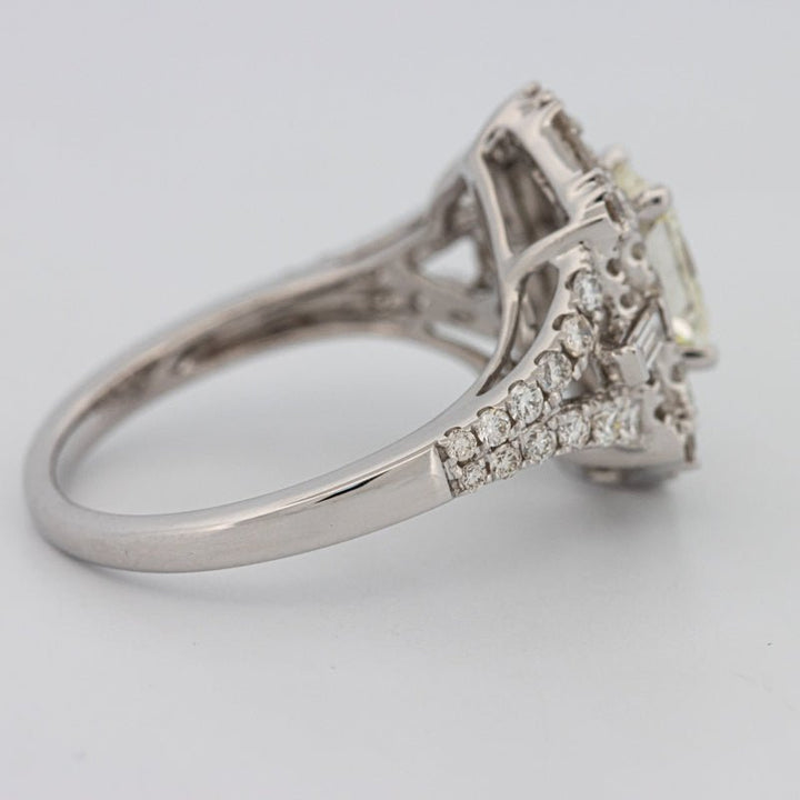 1.10 CT Crown Square Radiant Solitaire - ZIZOV DIAMONDS