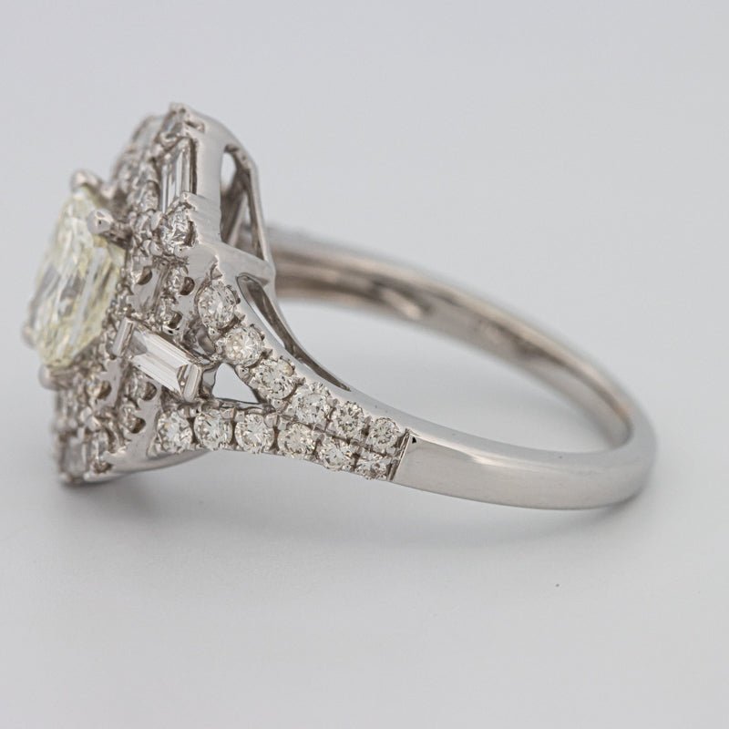 1.10 CT Crown Square Radiant Solitaire - ZIZOV DIAMONDS