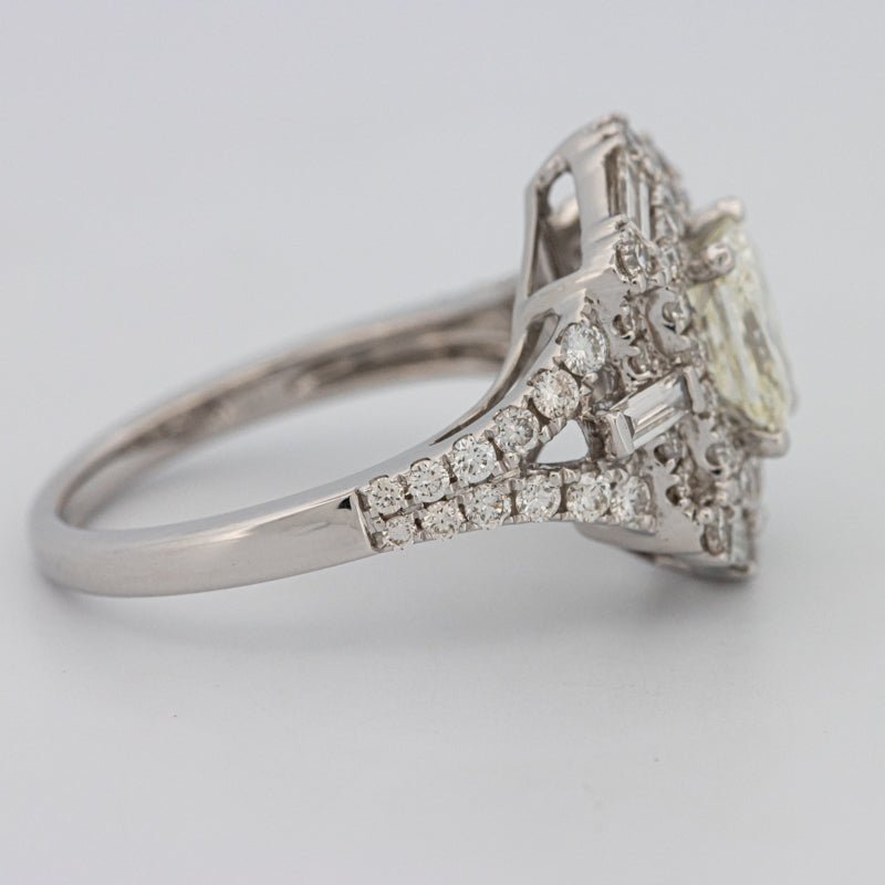 1.10 CT Crown Square Radiant Solitaire - ZIZOV DIAMONDS
