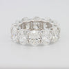 12 CT Full Oval Eternity Ring (LG) - ZIZOV DIAMONDS