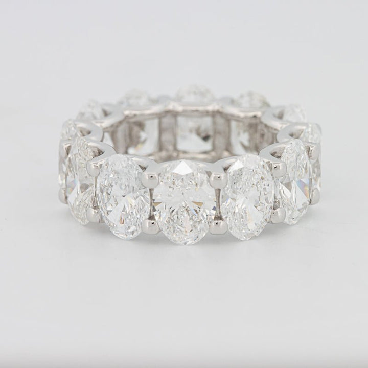 12 CT Full Oval Eternity Ring (LG) - ZIZOV DIAMONDS