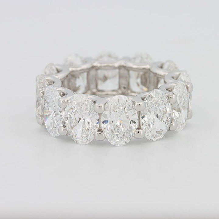 12 CT Full Oval Eternity Ring (LG) - ZIZOV DIAMONDS