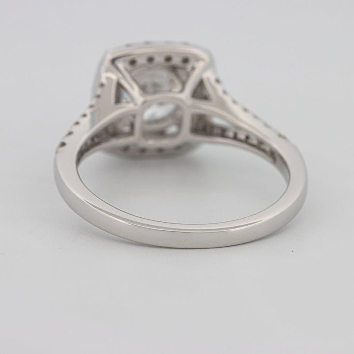 1.20 CT Round Cut Halo Pavé Solitaire (LG) - ZIZOV DIAMONDS