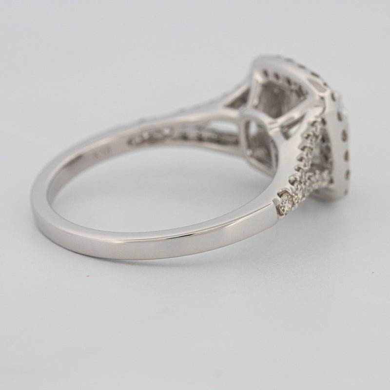 1.20 CT Round Cut Halo Pavé Solitaire (LG) - ZIZOV DIAMONDS