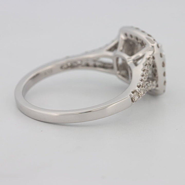 1.20 CT Round Cut Halo Pavé Solitaire (LG) - ZIZOV DIAMONDS