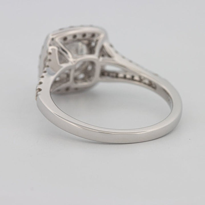 1.20 CT Round Cut Halo Pavé Solitaire (LG) - ZIZOV DIAMONDS