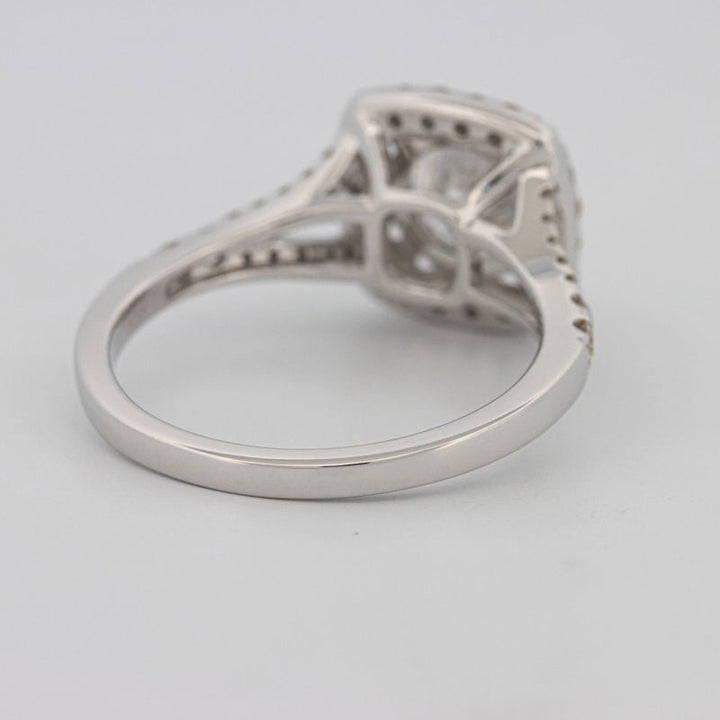 1.20 CT Round Cut Halo Pavé Solitaire (LG) - ZIZOV DIAMONDS