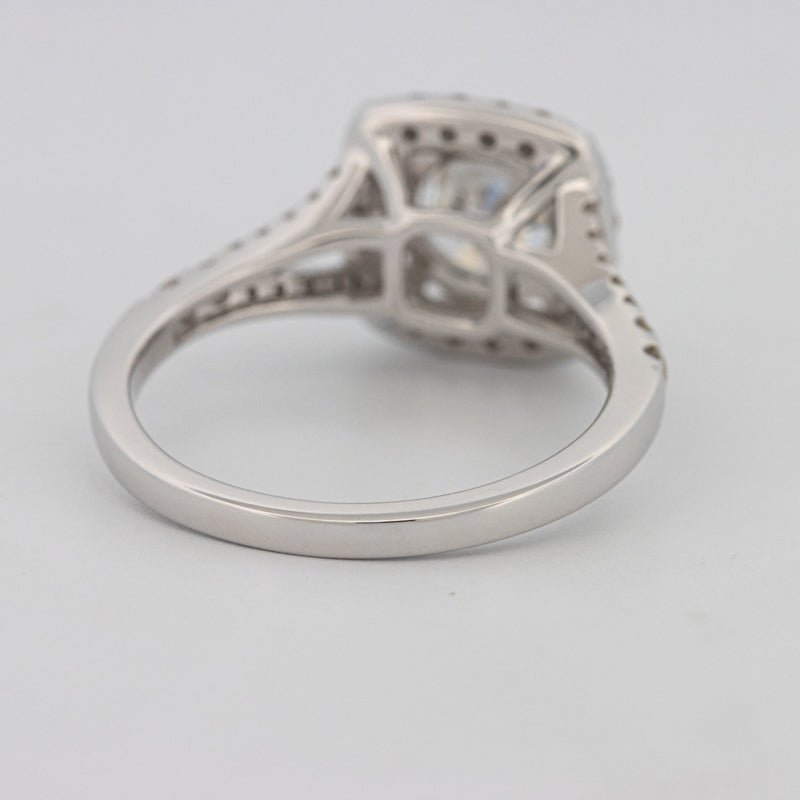 1.20 CT Round Cut Halo Pavé Solitaire (LG) - ZIZOV DIAMONDS