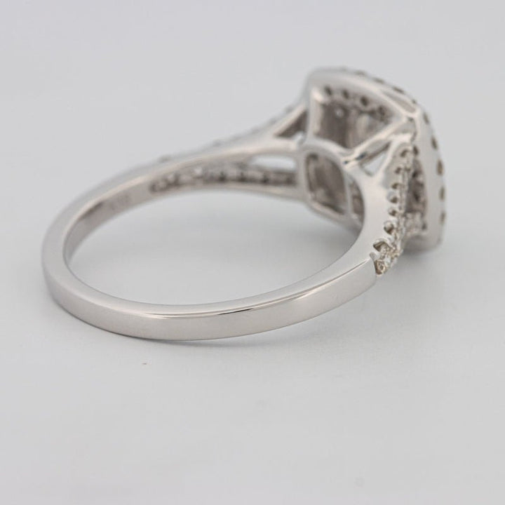 1.20 CT Round Cut Halo Pavé Solitaire (LG) - ZIZOV DIAMONDS