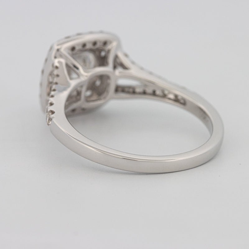 1.20 CT Round Cut Halo Pavé Solitaire (LG) - ZIZOV DIAMONDS