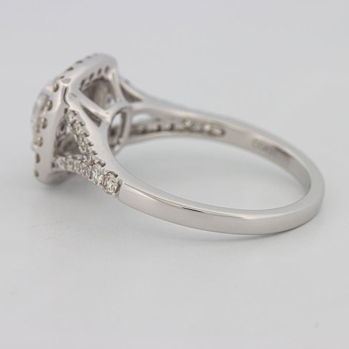 1.20 CT Round Cut Halo Pavé Solitaire (LG) - ZIZOV DIAMONDS