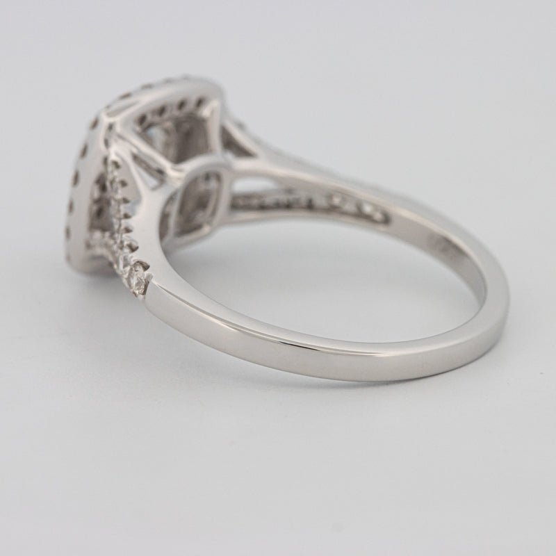 1.20 CT Round Cut Halo Pavé Solitaire (LG) - ZIZOV DIAMONDS