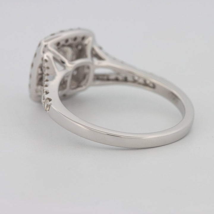 1.20 CT Round Cut Halo Pavé Solitaire (LG) - ZIZOV DIAMONDS