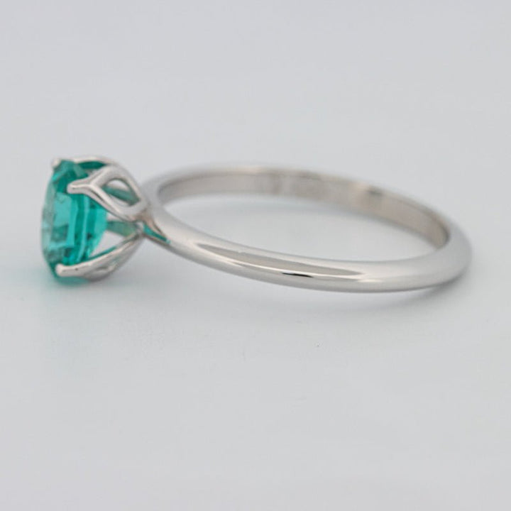 1.30 CT Oval Cut Paraiba Ring - ZIZOV DIAMONDS