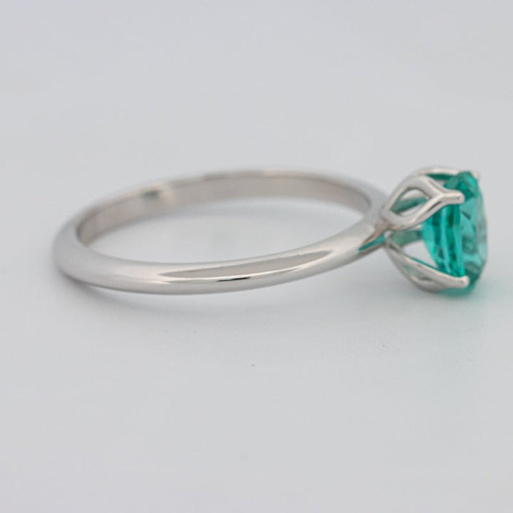 1.30 CT Oval Cut Paraiba Ring - ZIZOV DIAMONDS