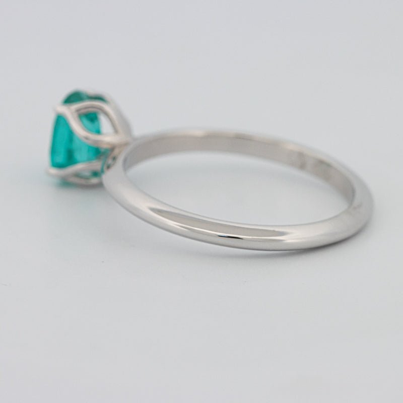 1.30 CT Oval Cut Paraiba Ring - ZIZOV DIAMONDS