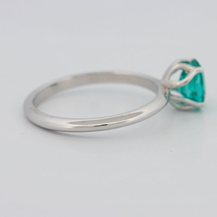 1.30 CT Oval Cut Paraiba Ring - ZIZOV DIAMONDS