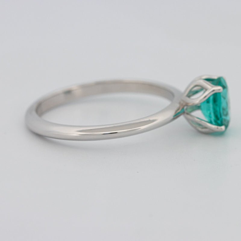 1.30 CT Oval Cut Paraiba Ring - ZIZOV DIAMONDS