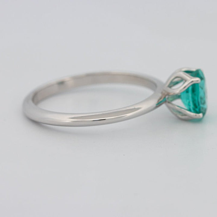 1.30 CT Oval Cut Paraiba Ring - ZIZOV DIAMONDS