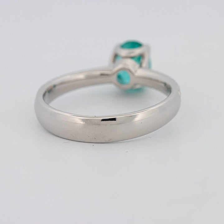 1.30 CT Oval Cut Paraiba Ring - ZIZOV DIAMONDS