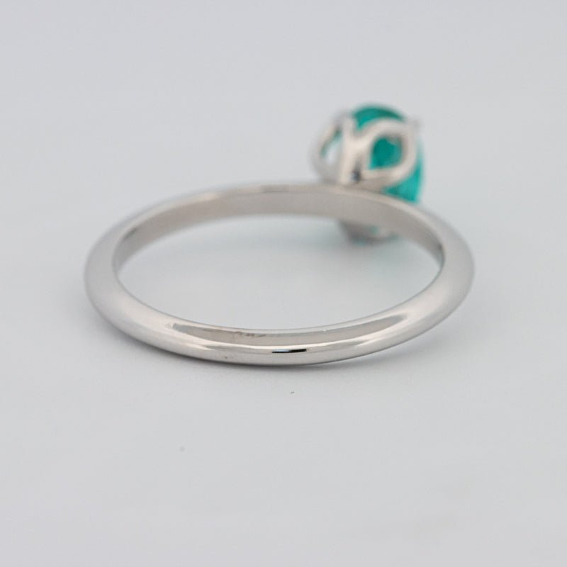 1.30 CT Oval Cut Paraiba Ring - ZIZOV DIAMONDS