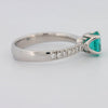1.30 CT Oval Cut Paraiba Ring - ZIZOV DIAMONDS