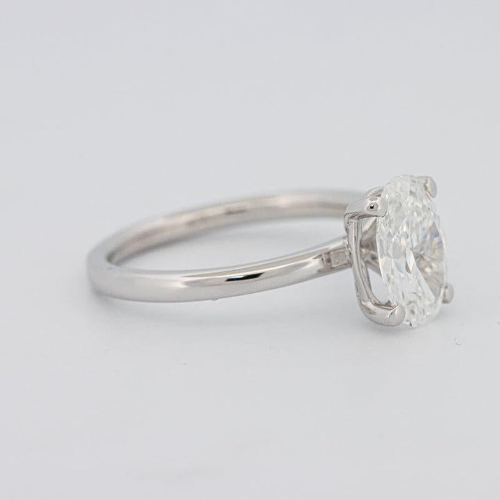1.50 CT Classic Oval Cut Solitaire - ZIZOV DIAMONDS