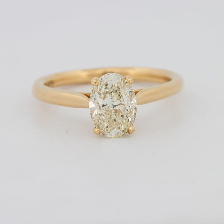 1.50 CT Classic Oval Cut Solitaire - ZIZOV DIAMONDS