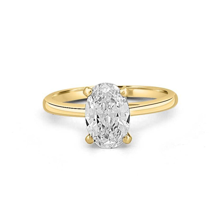 1.50 CT Classic Oval Cut Solitaire - ZIZOV DIAMONDS